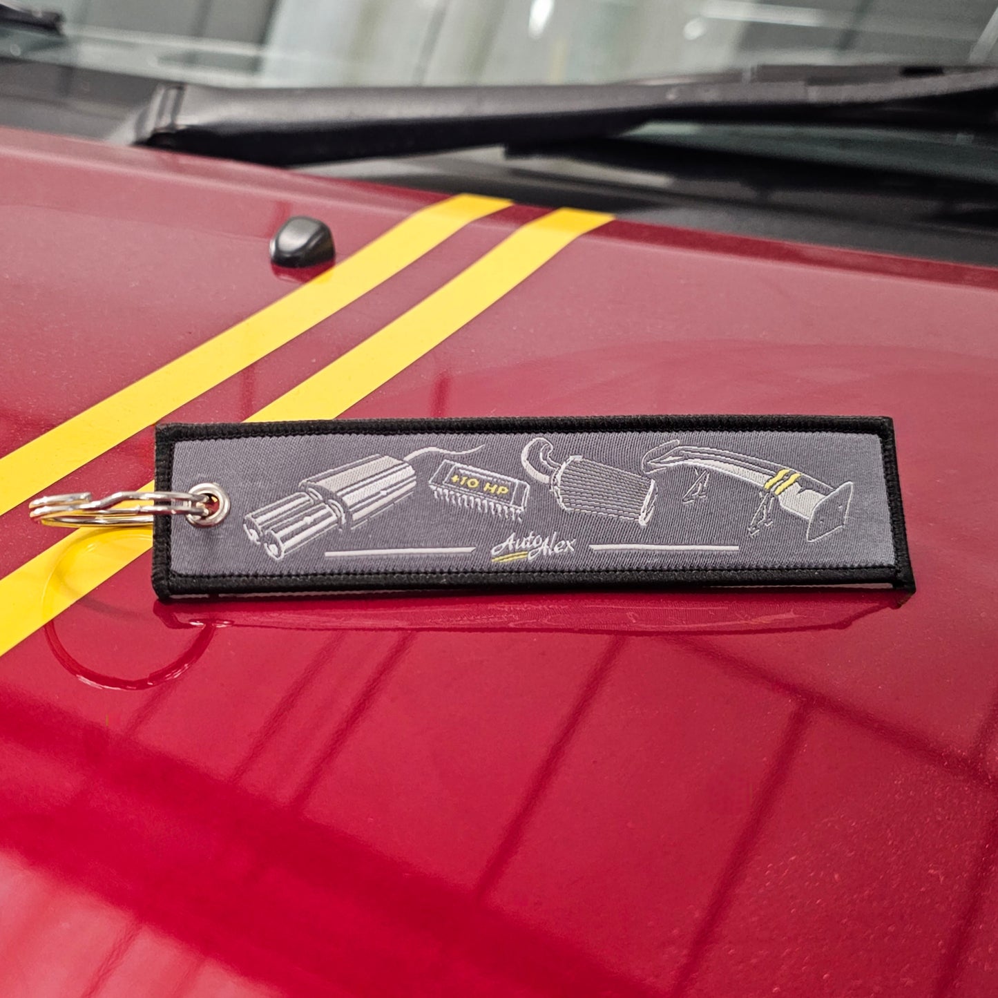 Fabric Keyring | Modify before you fix