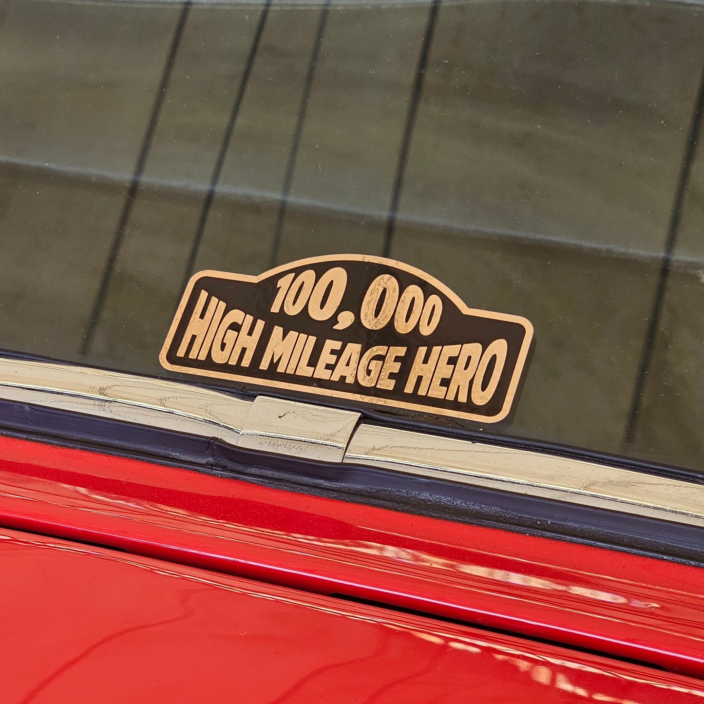 Sticker | High Mileage Hero