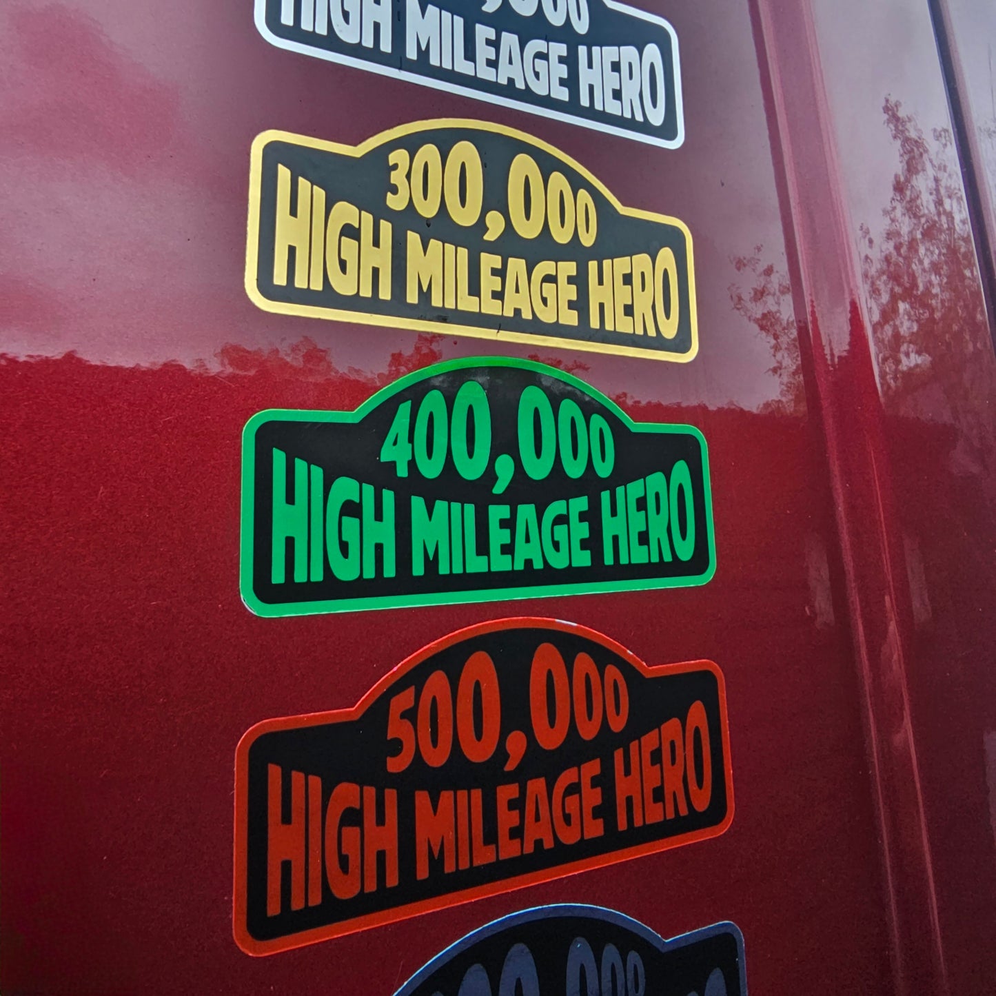 Sticker | High Mileage Hero