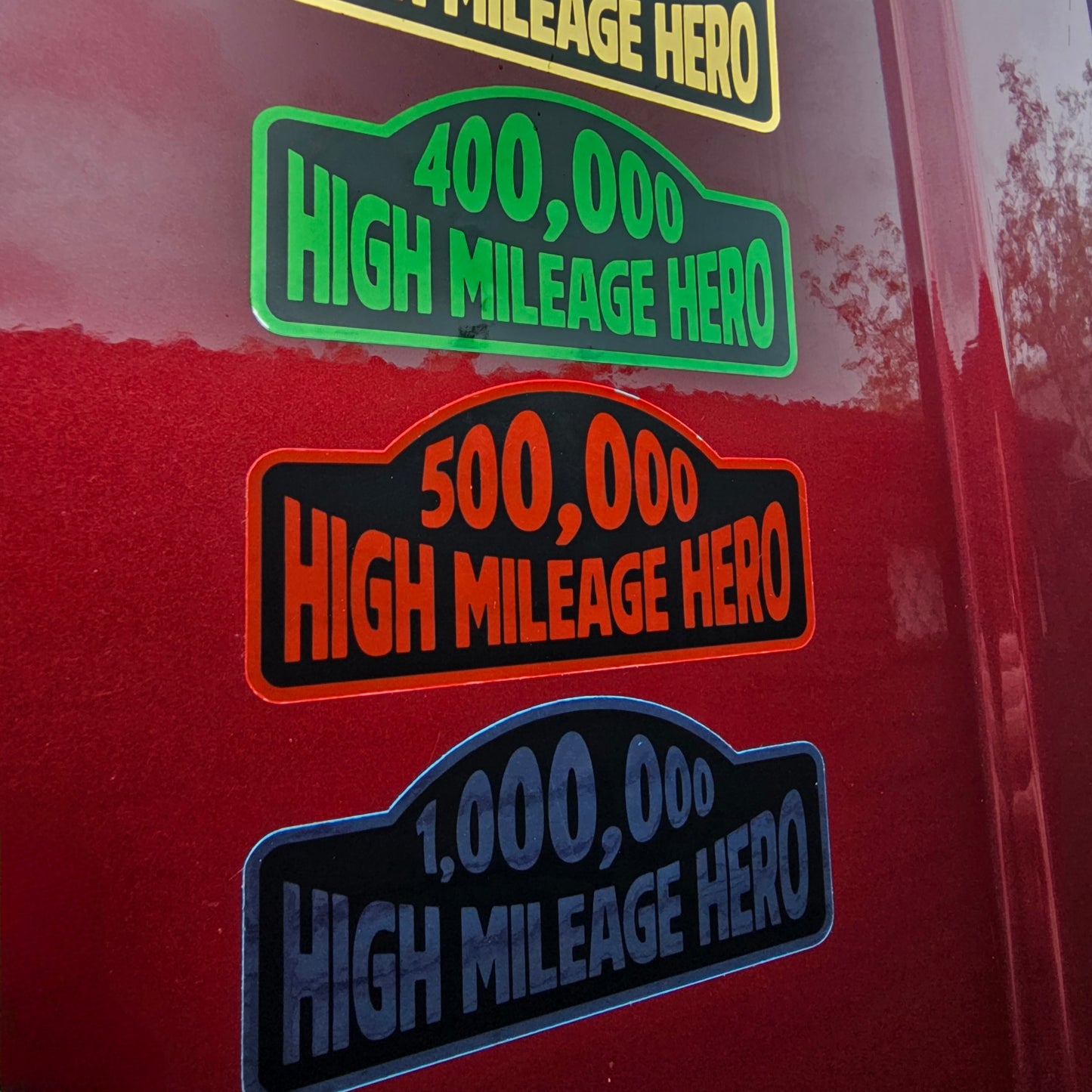 Sticker | High Mileage Hero