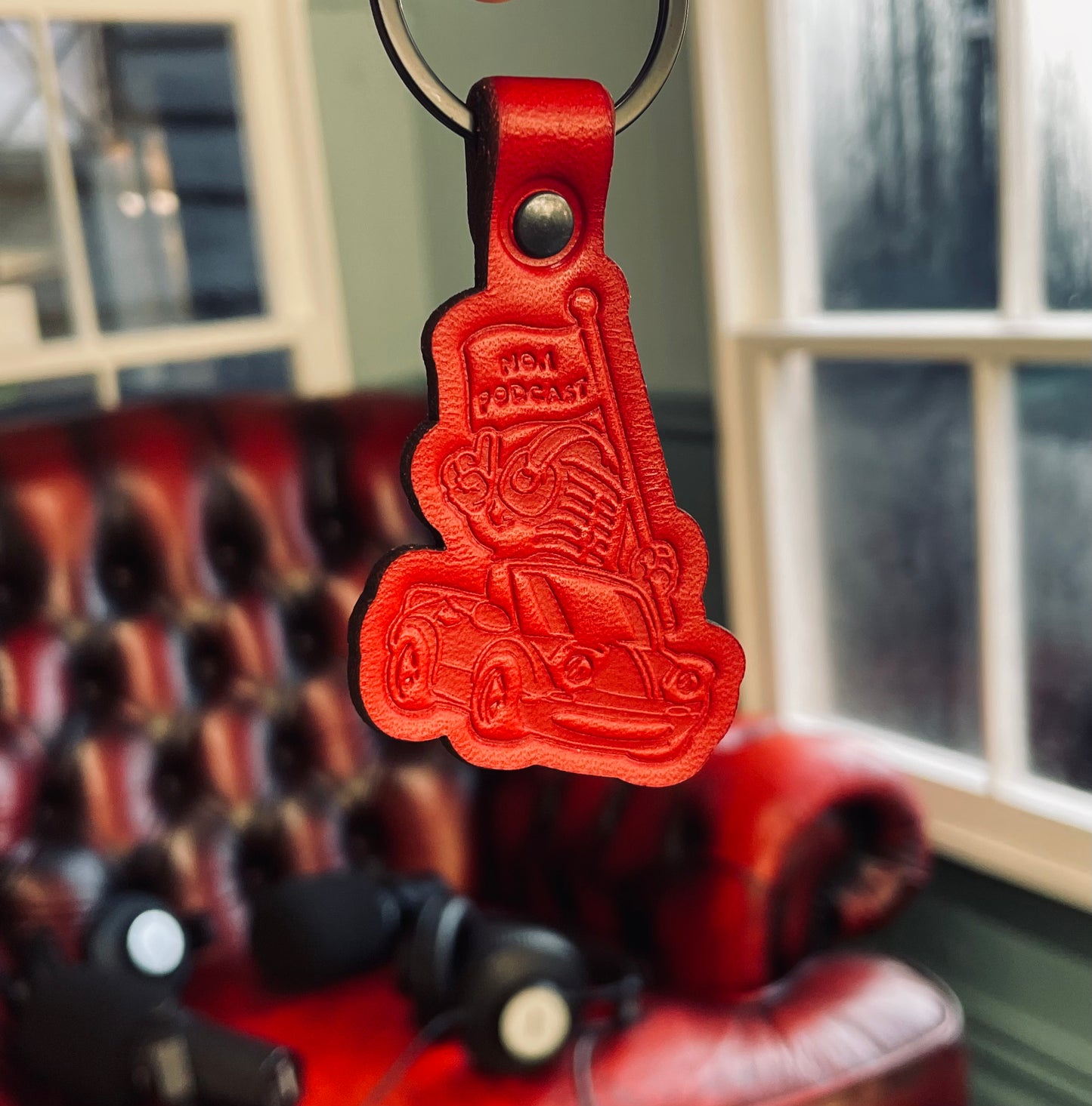Leather Keyring | Podcast Classic
