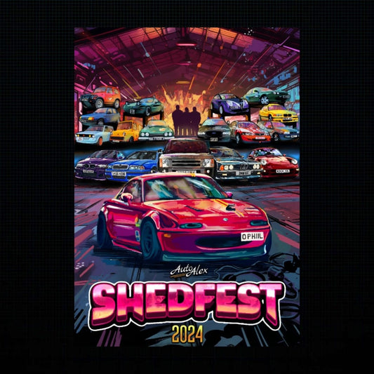 Poster | Shedfest 2024 (Signed by Alex)