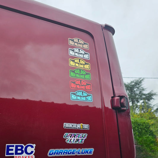Sticker | High Mileage Hero