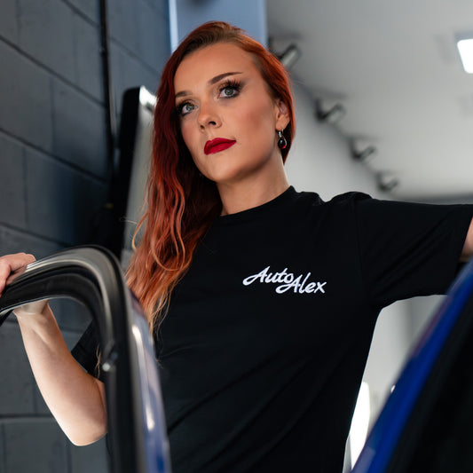 T-Shirt | AutoAlex Embroidered - Black