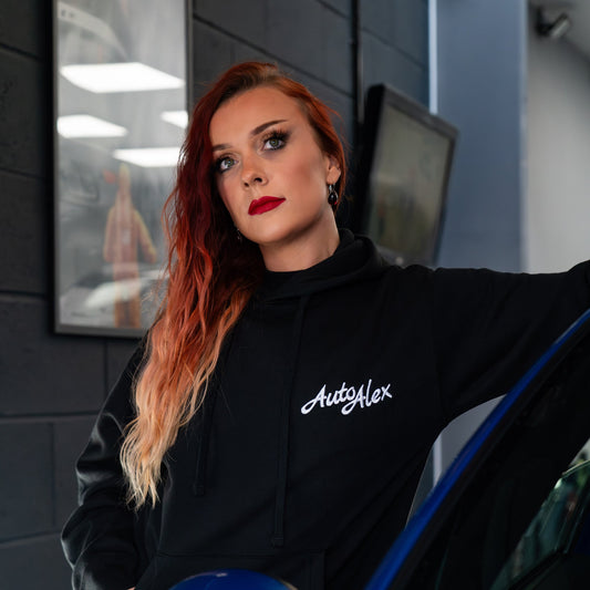 Hoodie | AutoAlex Embroidered - Black