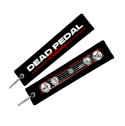 Fabric Keyring | Dead Pedal VW Golf GTI
