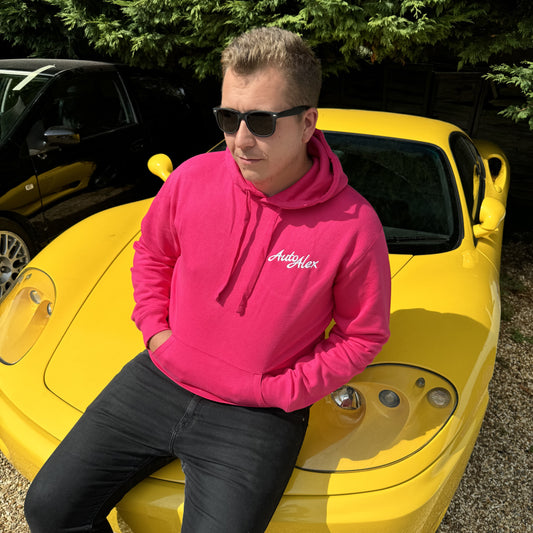 Hoodie | AutoAlex Embroidered - Pink